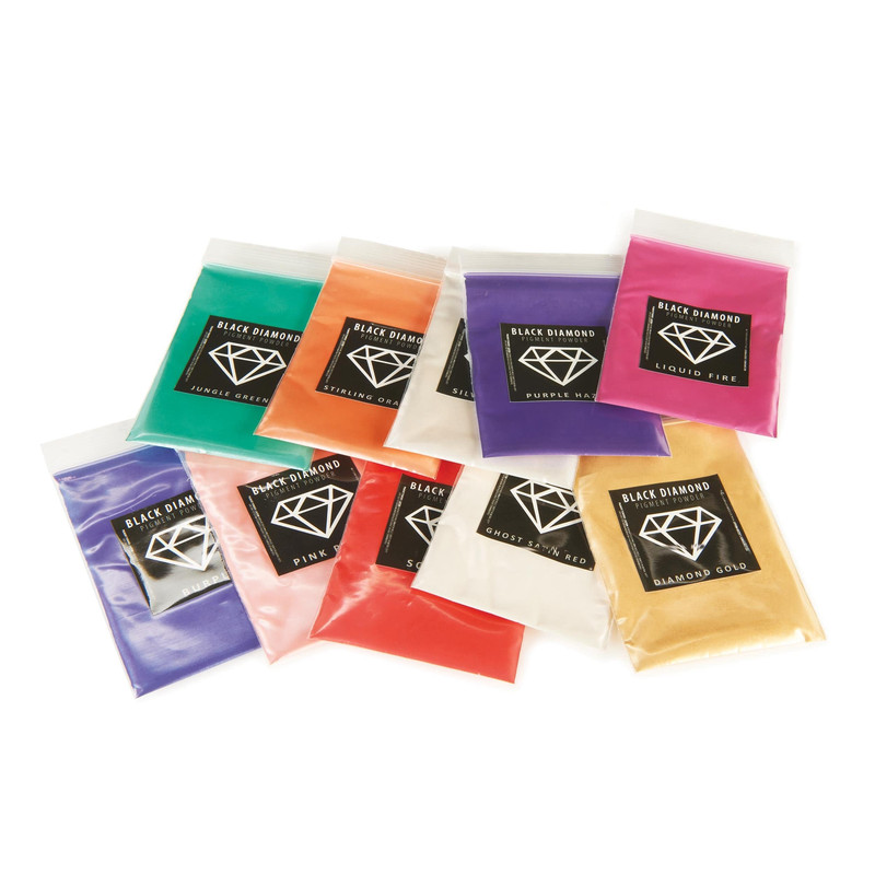 Mica Powder Variety Pack - Options:Variety Pack 3 - 10 Color (5g)